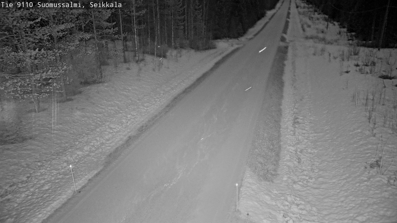 Kelikamerat Kuva Tie 9110 Suomussalmi, Seikkala, Suomussalmi, Kainuu