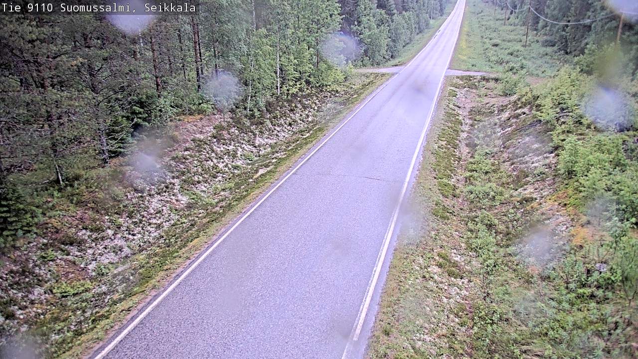 Kelikamerat Kuva Tie 9110 Suomussalmi, Seikkala, Suomussalmi, Kainuu