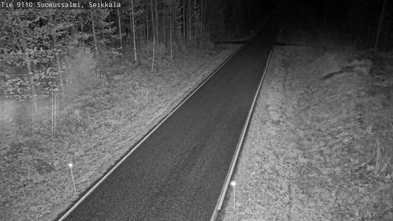 Kelikamerat Kuva Tie 9110 Suomussalmi, Seikkala, Suomussalmi, Kainuu