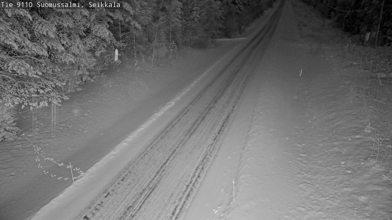 Kelikamerat Kuva Tie 9110 Suomussalmi, Seikkala, Suomussalmi, Kainuu