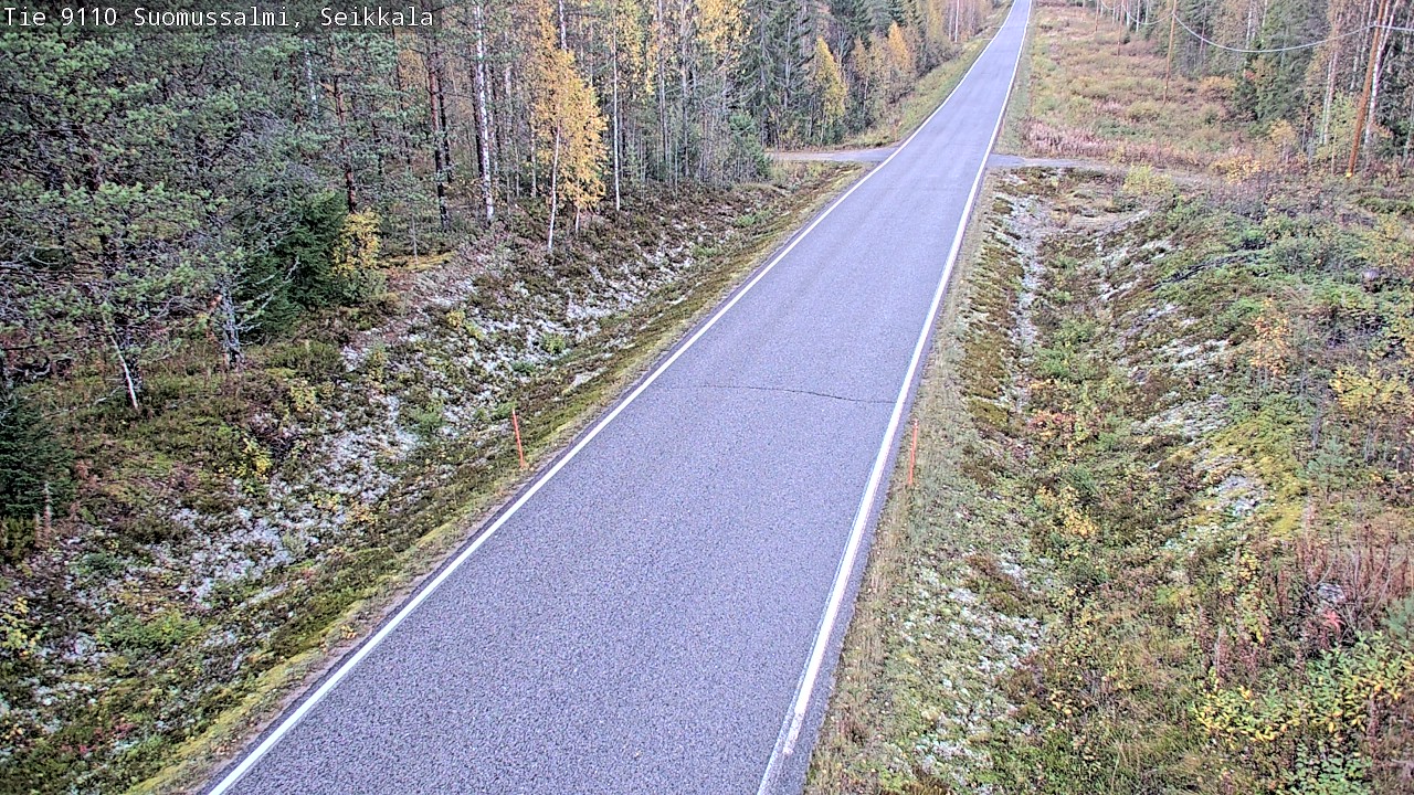 Kelikamerat Kuva Tie 9110 Suomussalmi, Seikkala, Suomussalmi, Kainuu