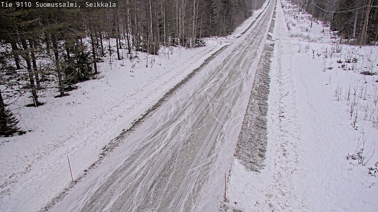 Kelikamerat Kuva Tie 9110 Suomussalmi, Seikkala, Suomussalmi, Kainuu