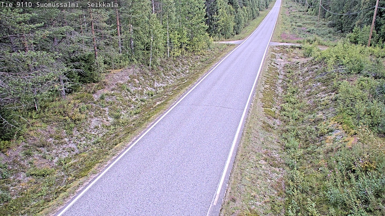 Kelikamerat Kuva Tie 9110 Suomussalmi, Seikkala, Suomussalmi, Kainuu