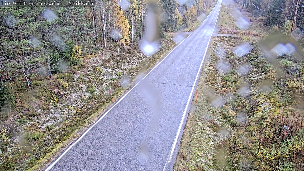 Kelikamerat Kuva Tie 9110 Suomussalmi, Seikkala, Suomussalmi, Kainuu