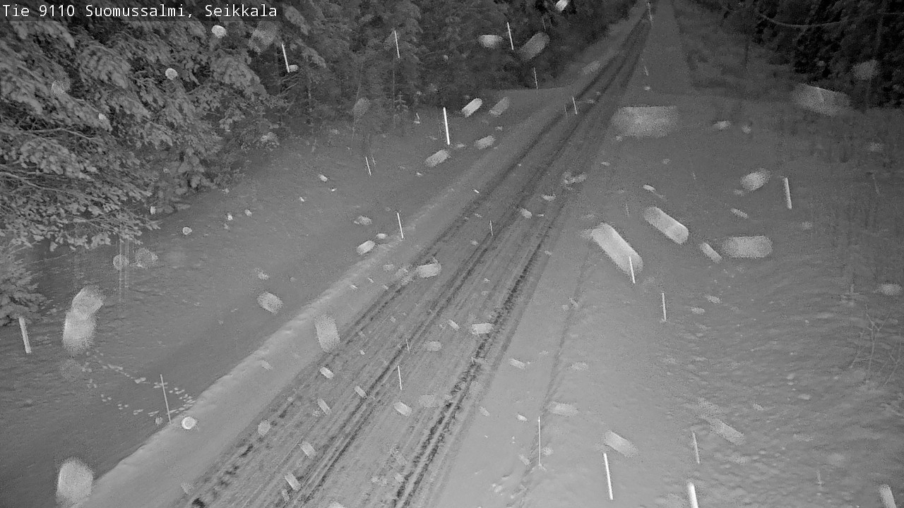 Kelikamerat Kuva Tie 9110 Suomussalmi, Seikkala, Suomussalmi, Kainuu