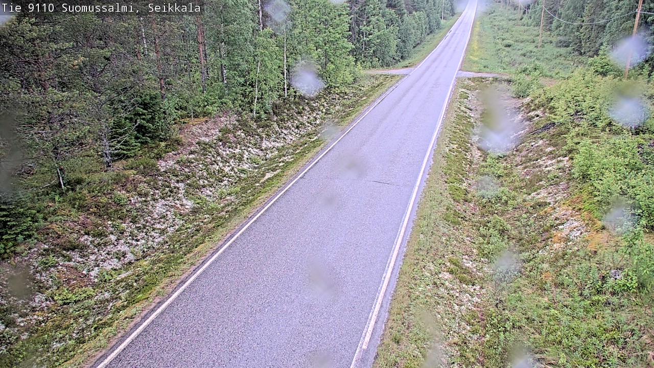 Kelikamerat Kuva Tie 9110 Suomussalmi, Seikkala, Suomussalmi, Kainuu