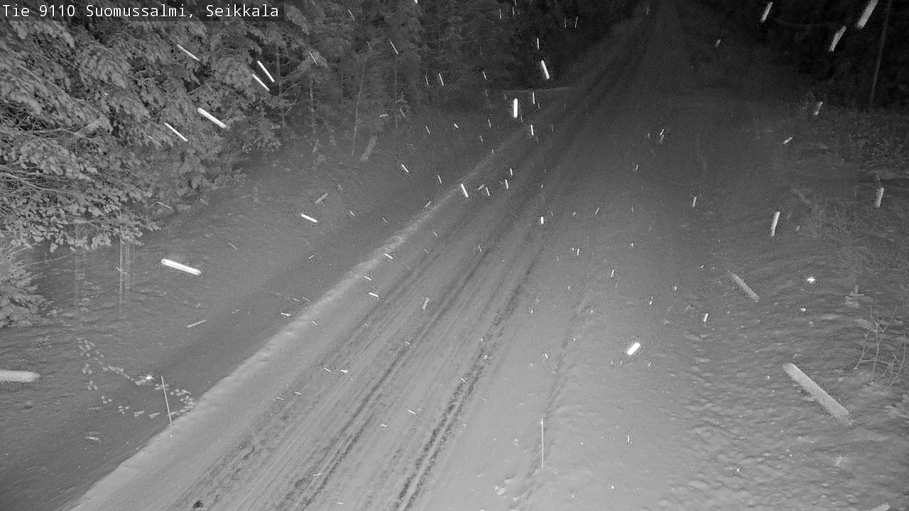 Kelikamerat Kuva Tie 9110 Suomussalmi, Seikkala, Suomussalmi, Kainuu