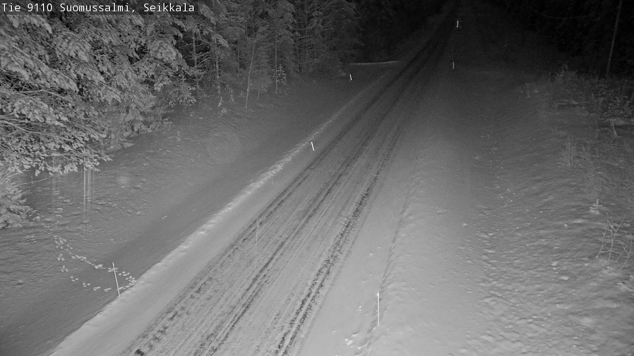 Kelikamerat Kuva Tie 9110 Suomussalmi, Seikkala, Suomussalmi, Kainuu