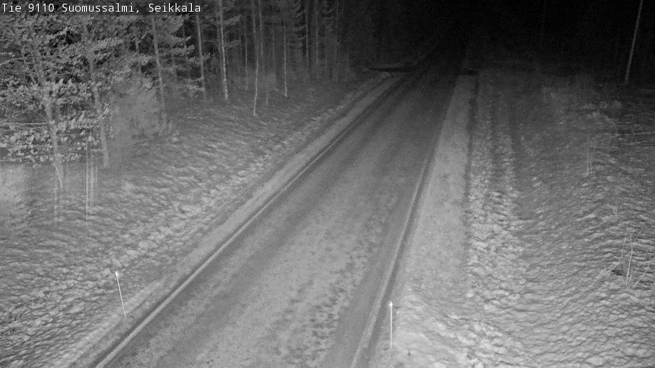 Kelikamerat Kuva Tie 9110 Suomussalmi, Seikkala, Suomussalmi, Kainuu