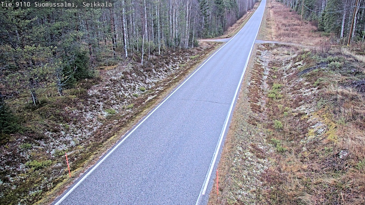 Kelikamerat Kuva Tie 9110 Suomussalmi, Seikkala, Suomussalmi, Kainuu