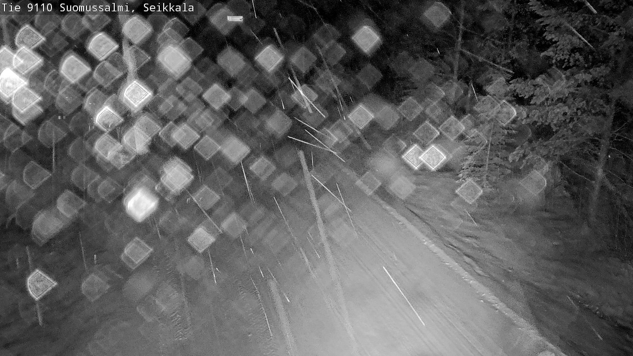 Weather Camera Image Road 9110 Suomussalmi, Seikkala, Suomussalmi, Kainuu
