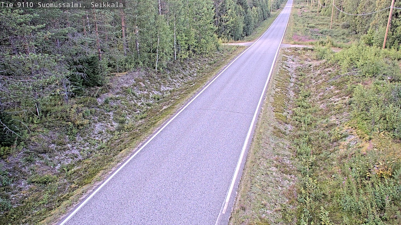 Kelikamerat Kuva Tie 9110 Suomussalmi, Seikkala, Suomussalmi, Kainuu