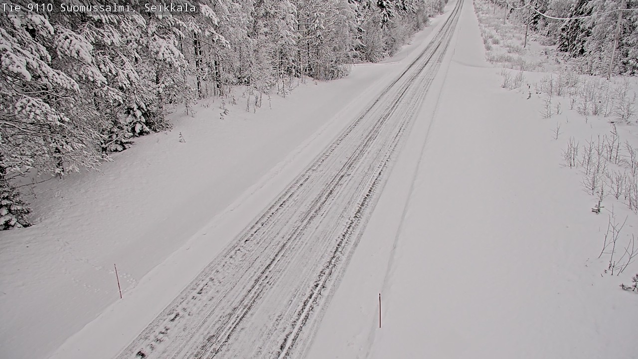 Kelikamerat Kuva Tie 9110 Suomussalmi, Seikkala, Suomussalmi, Kainuu