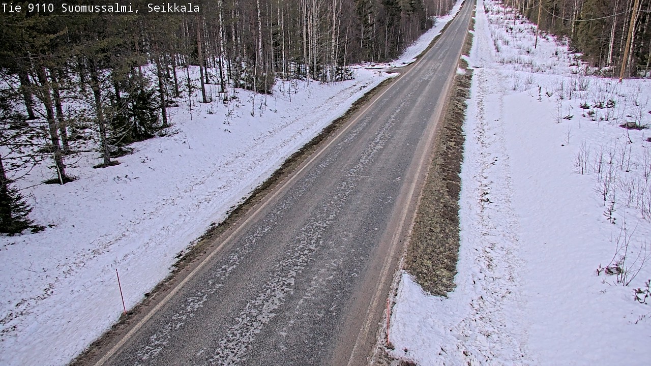 Kelikamerat Kuva Tie 9110 Suomussalmi, Seikkala, Suomussalmi, Kainuu