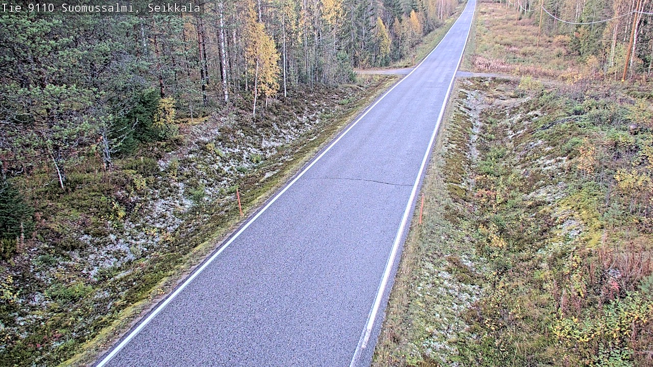 Kelikamerat Kuva Tie 9110 Suomussalmi, Seikkala, Suomussalmi, Kainuu