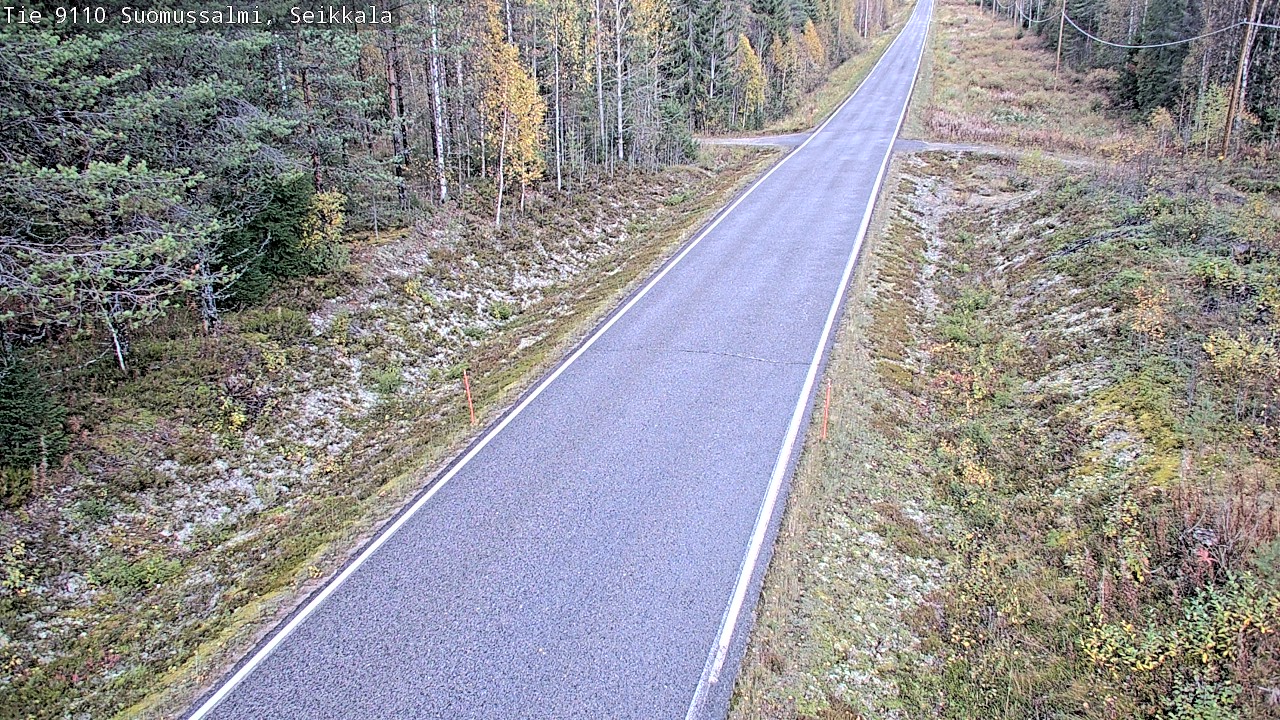 Kelikamerat Kuva Tie 9110 Suomussalmi, Seikkala, Suomussalmi, Kainuu