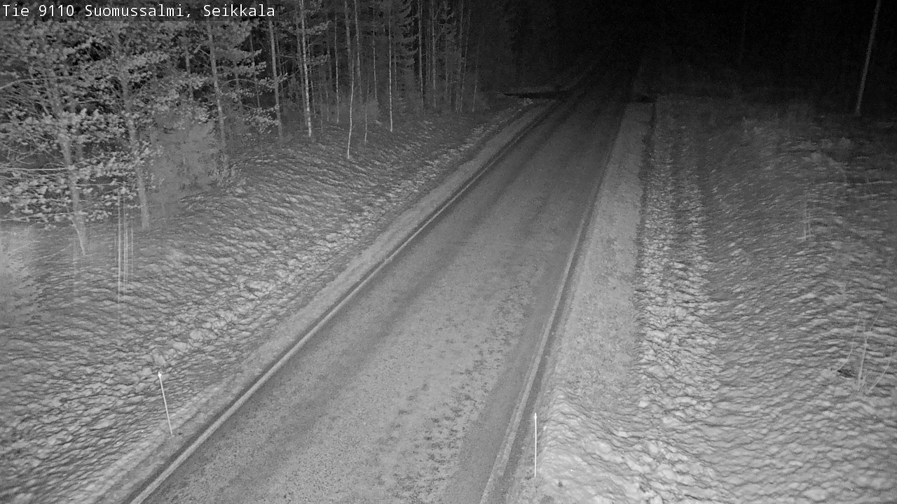 Kelikamerat Kuva Tie 9110 Suomussalmi, Seikkala, Suomussalmi, Kainuu
