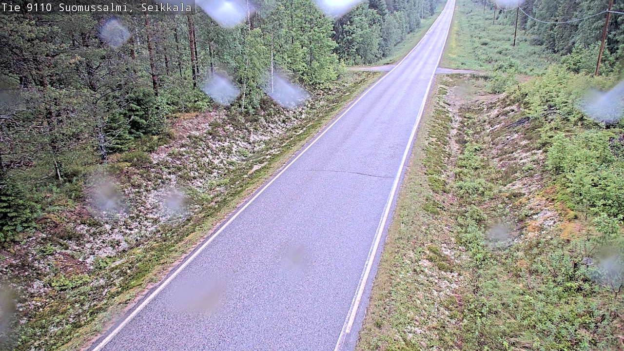 Kelikamerat Kuva Tie 9110 Suomussalmi, Seikkala, Suomussalmi, Kainuu