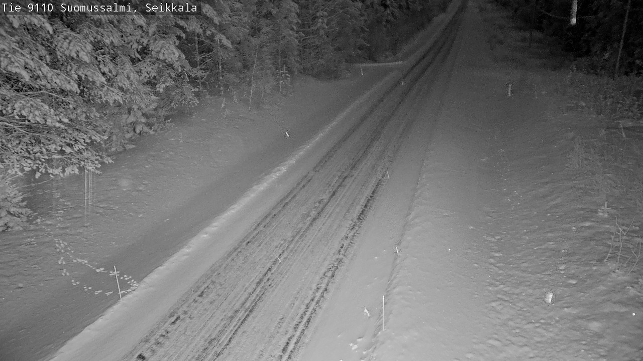 Kelikamerat Kuva Tie 9110 Suomussalmi, Seikkala, Suomussalmi, Kainuu