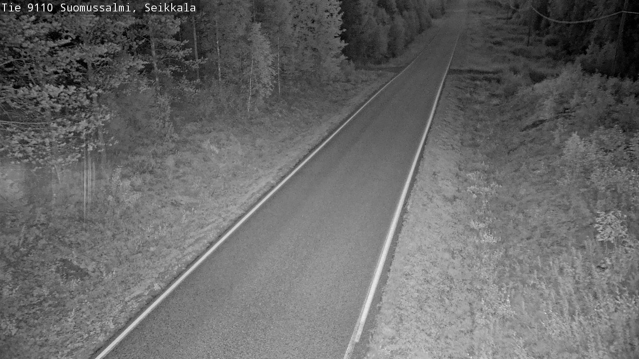Kelikamerat Kuva Tie 9110 Suomussalmi, Seikkala, Suomussalmi, Kainuu