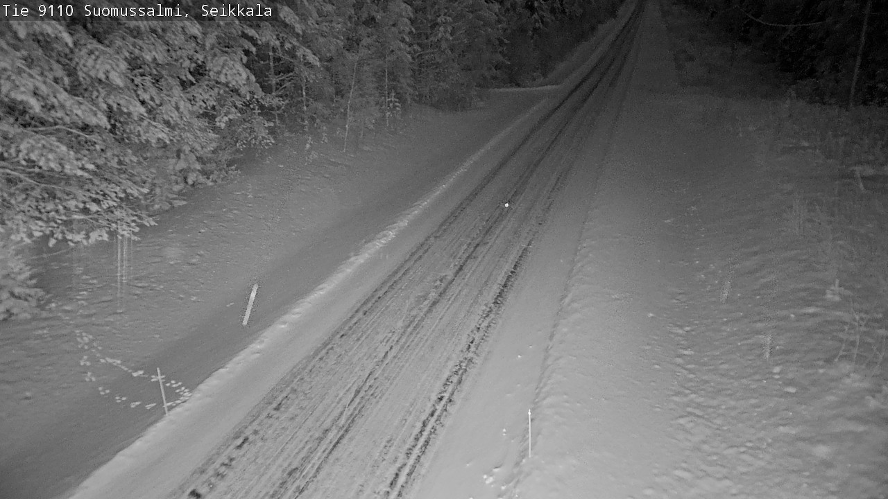 Kelikamerat Kuva Tie 9110 Suomussalmi, Seikkala, Suomussalmi, Kainuu