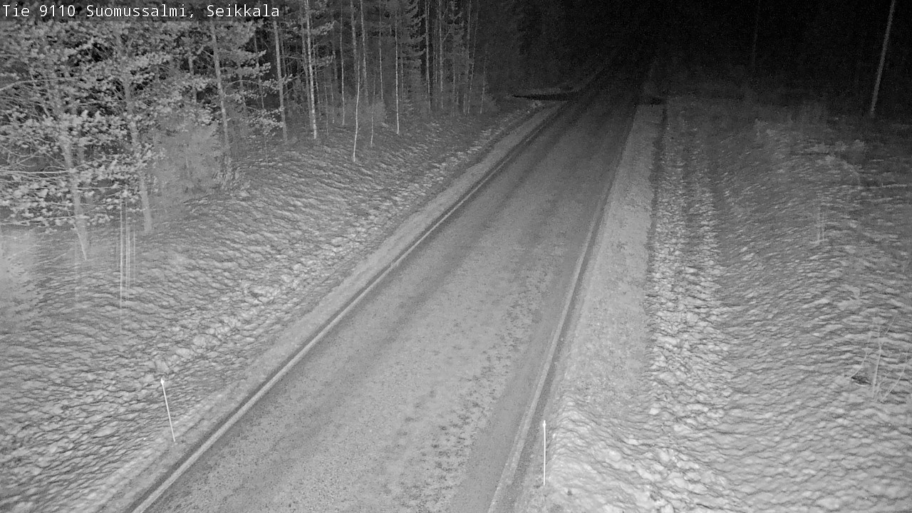 Kelikamerat Kuva Tie 9110 Suomussalmi, Seikkala, Suomussalmi, Kainuu