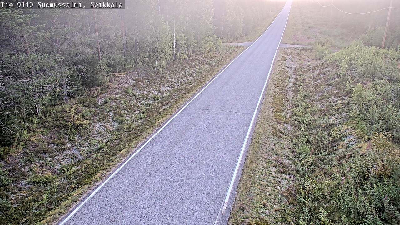 Kelikamerat Kuva Tie 9110 Suomussalmi, Seikkala, Suomussalmi, Kainuu
