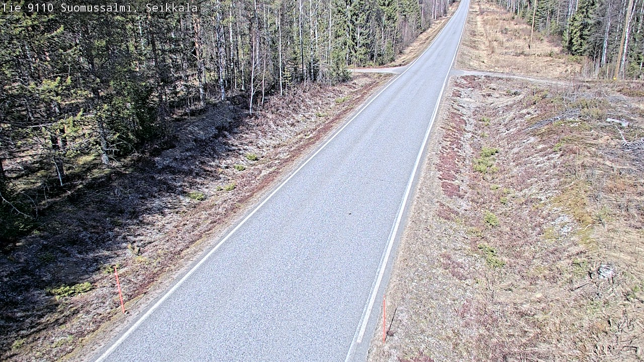 Kelikamerat Kuva Tie 9110 Suomussalmi, Seikkala, Suomussalmi, Kainuu
