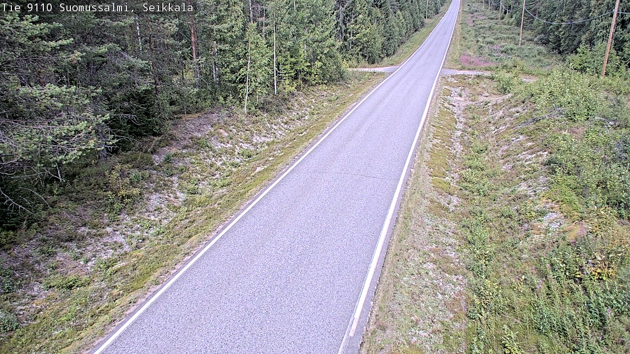 Kelikamerat Kuva Tie 9110 Suomussalmi, Seikkala, Suomussalmi, Kainuu