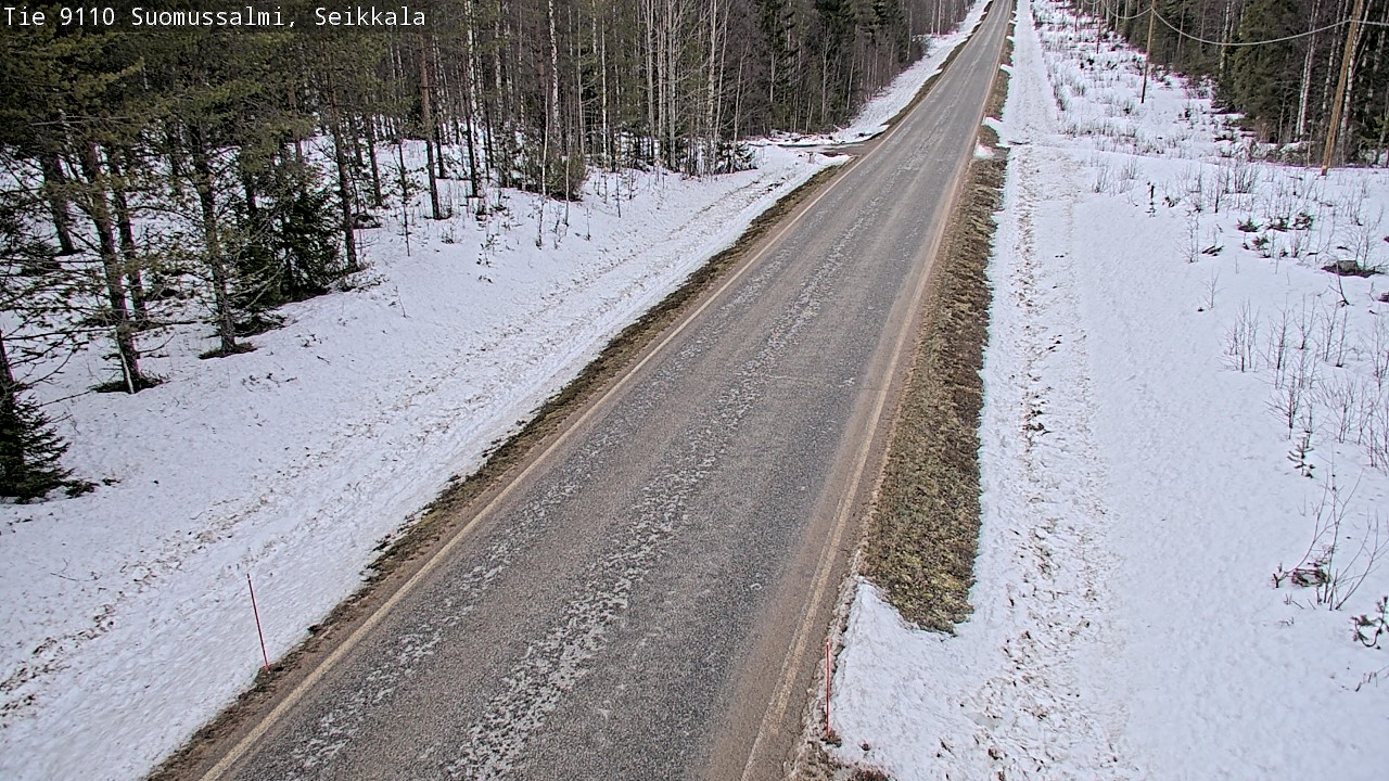 Kelikamerat Kuva Tie 9110 Suomussalmi, Seikkala, Suomussalmi, Kainuu