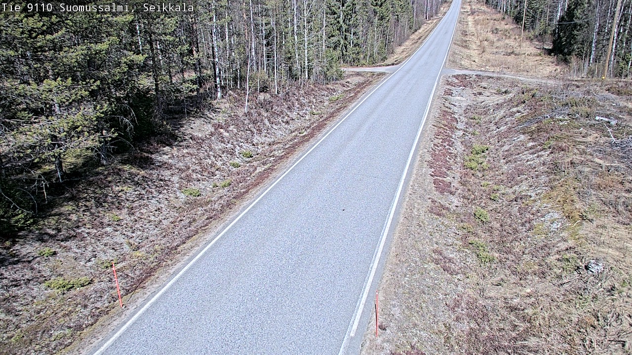 Kelikamerat Kuva Tie 9110 Suomussalmi, Seikkala, Suomussalmi, Kainuu