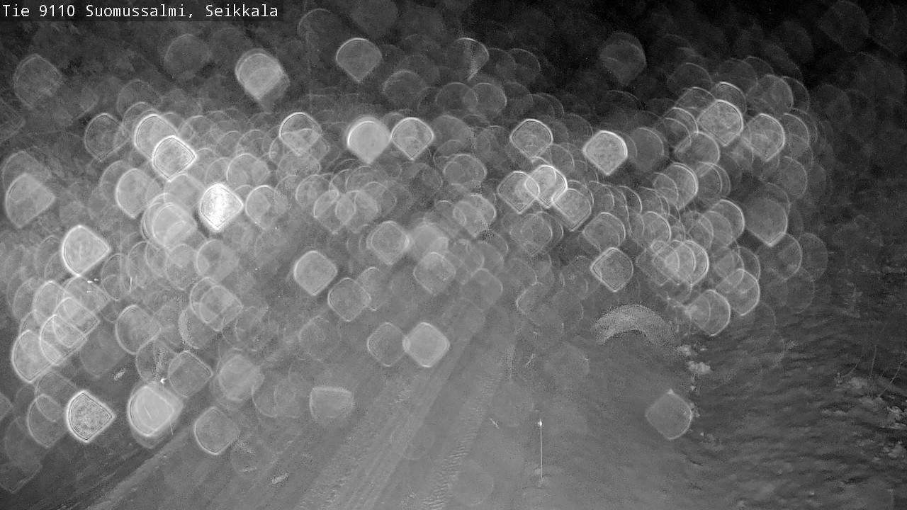 Weather Camera Image Road 9110 Suomussalmi, Seikkala, Suomussalmi, Kainuu