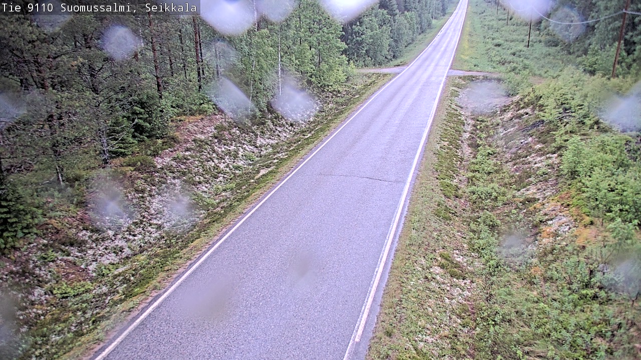 Kelikamerat Kuva Tie 9110 Suomussalmi, Seikkala, Suomussalmi, Kainuu