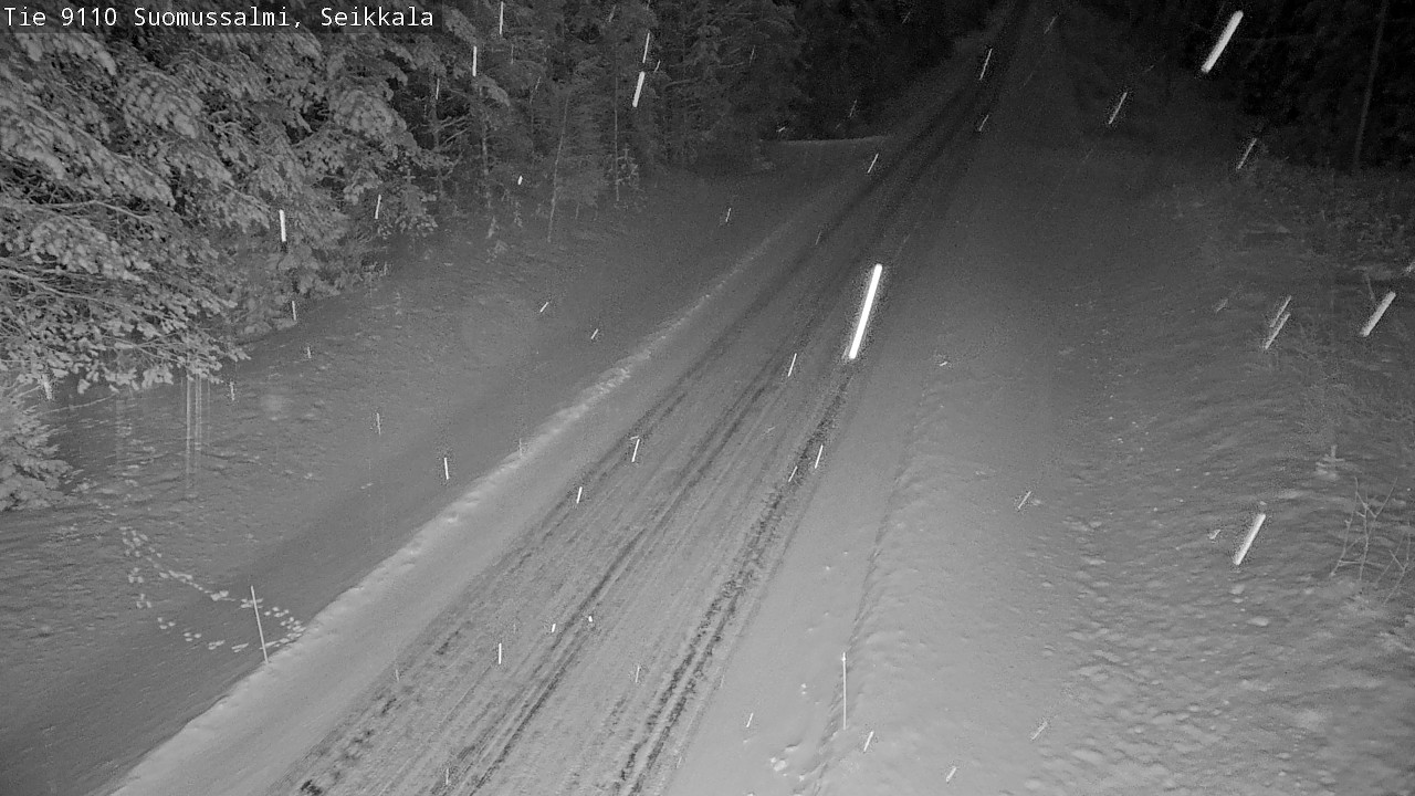 Kelikamerat Kuva Tie 9110 Suomussalmi, Seikkala, Suomussalmi, Kainuu