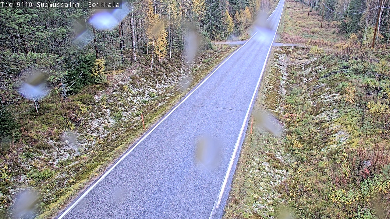 Kelikamerat Kuva Tie 9110 Suomussalmi, Seikkala, Suomussalmi, Kainuu