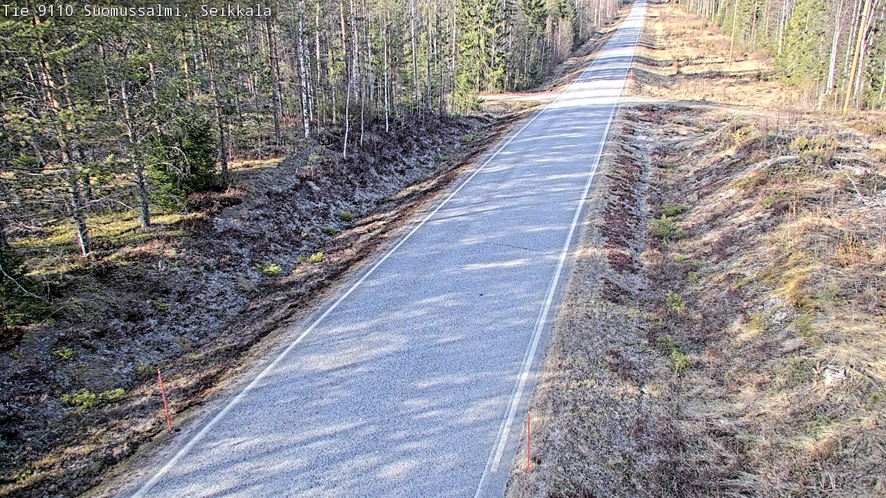 Kelikamerat Kuva Tie 9110 Suomussalmi, Seikkala, Suomussalmi, Kainuu