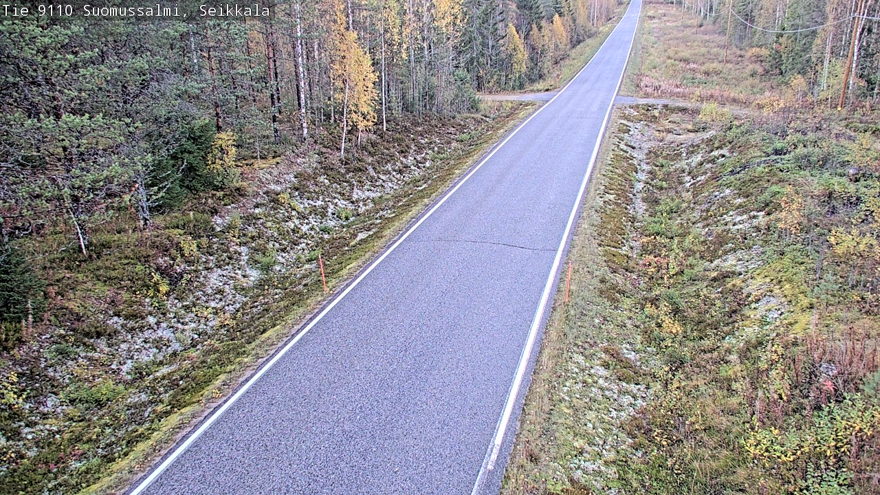 Kelikamerat Kuva Tie 9110 Suomussalmi, Seikkala, Suomussalmi, Kainuu