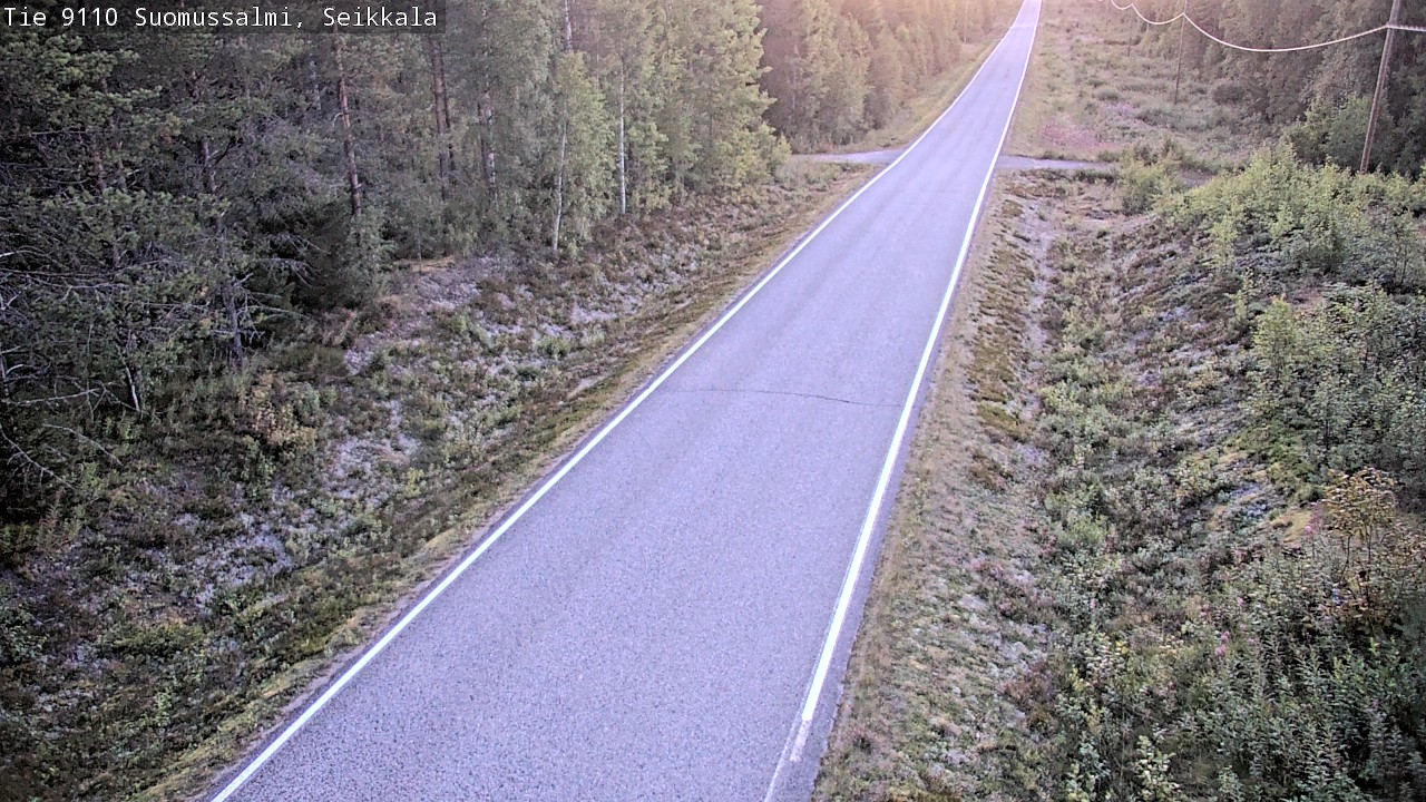 Kelikamerat Kuva Tie 9110 Suomussalmi, Seikkala, Suomussalmi, Kainuu