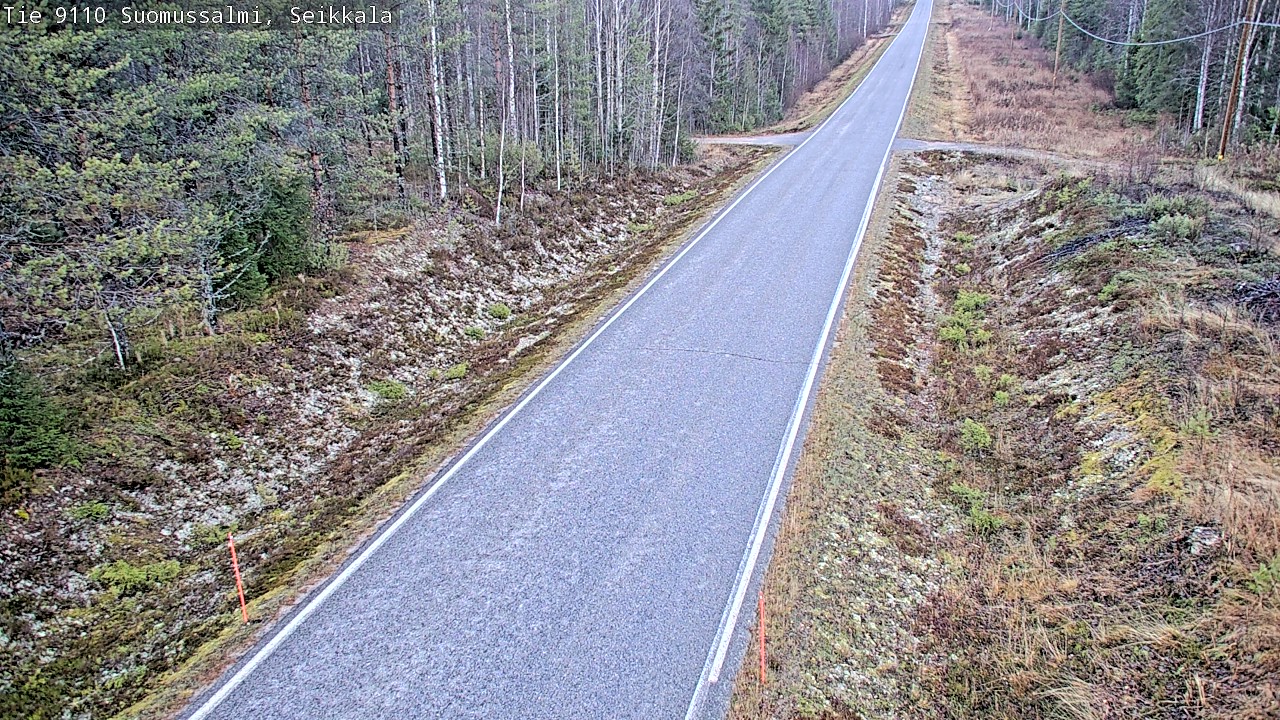 Kelikamerat Kuva Tie 9110 Suomussalmi, Seikkala, Suomussalmi, Kainuu