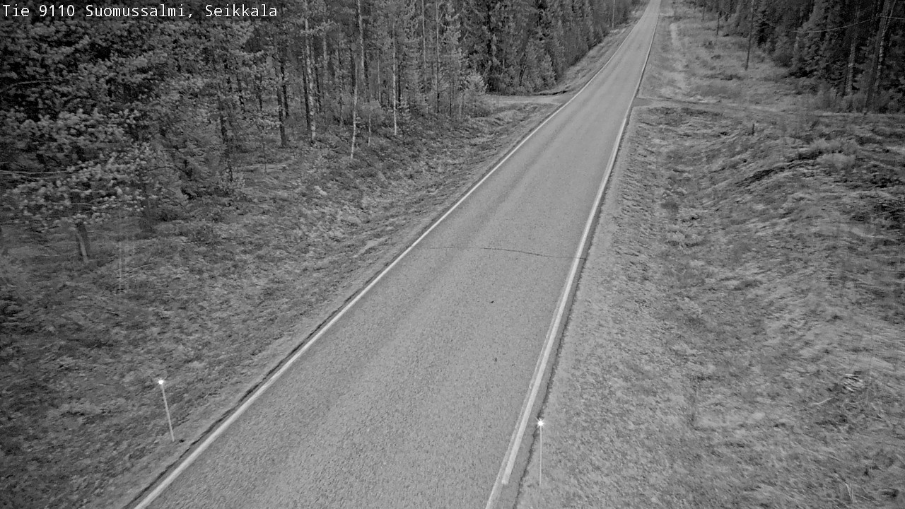 Kelikamerat Kuva Tie 9110 Suomussalmi, Seikkala, Suomussalmi, Kainuu
