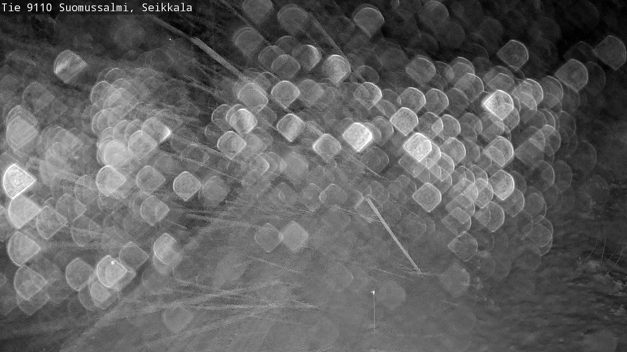 Weather Camera Image Road 9110 Suomussalmi, Seikkala, Suomussalmi, Kainuu