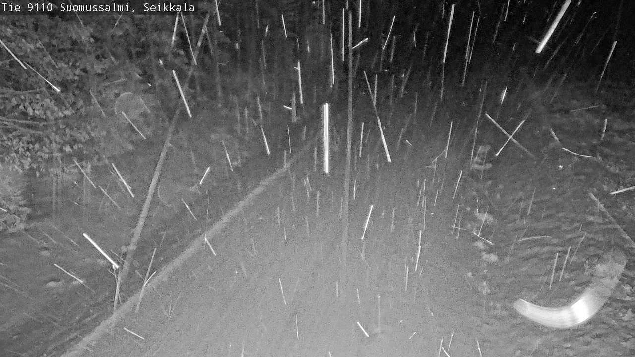Weather Camera Image Road 9110 Suomussalmi, Seikkala, Suomussalmi, Kainuu