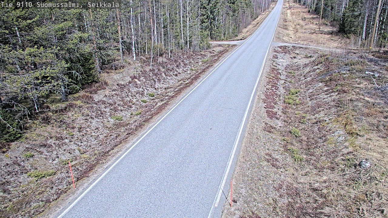 Kelikamerat Kuva Tie 9110 Suomussalmi, Seikkala, Suomussalmi, Kainuu