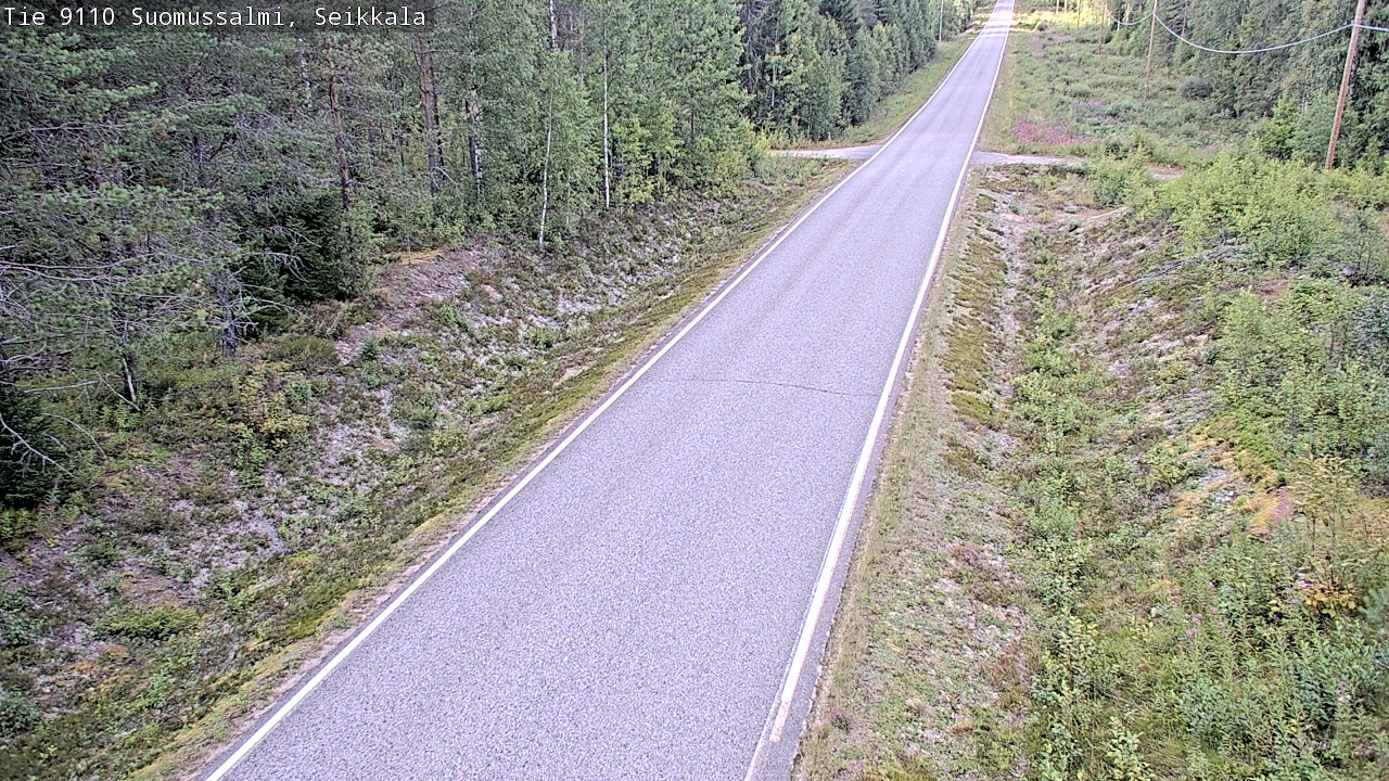 Kelikamerat Kuva Tie 9110 Suomussalmi, Seikkala, Suomussalmi, Kainuu