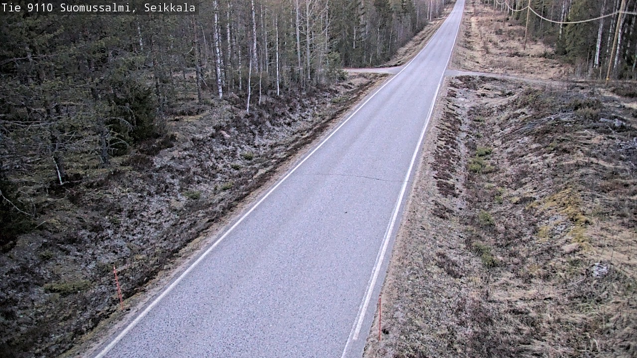 Kelikamerat Kuva Tie 9110 Suomussalmi, Seikkala, Suomussalmi, Kainuu