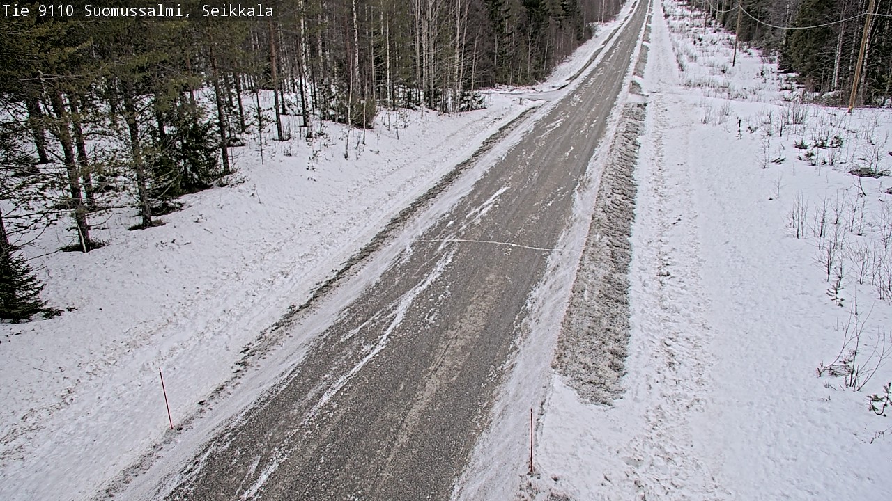 Kelikamerat Kuva Tie 9110 Suomussalmi, Seikkala, Suomussalmi, Kainuu