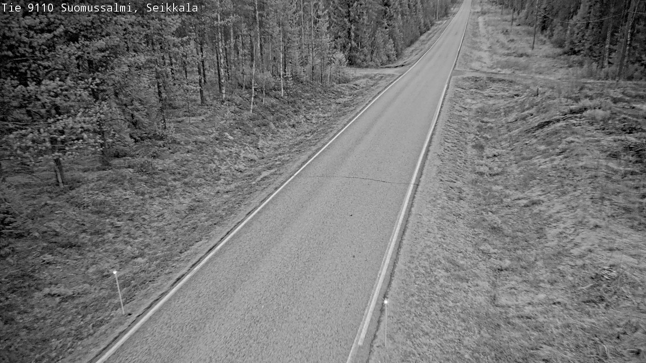 Kelikamerat Kuva Tie 9110 Suomussalmi, Seikkala, Suomussalmi, Kainuu