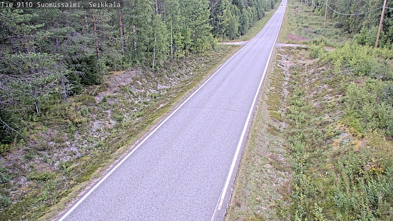 Kelikamerat Kuva Tie 9110 Suomussalmi, Seikkala, Suomussalmi, Kainuu