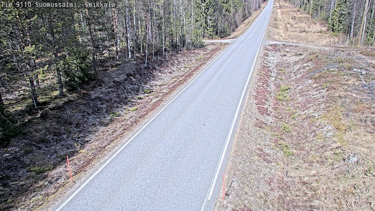 Kelikamerat Kuva Tie 9110 Suomussalmi, Seikkala, Suomussalmi, Kainuu