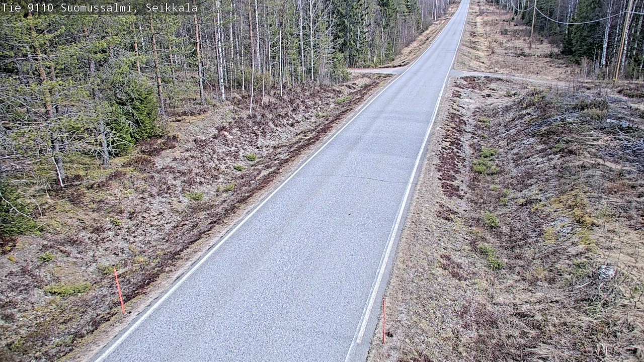 Kelikamerat Kuva Tie 9110 Suomussalmi, Seikkala, Suomussalmi, Kainuu